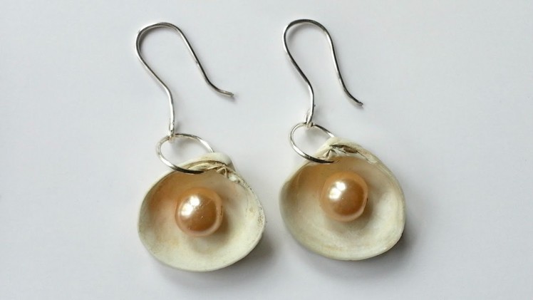 Create Pretty Sea Shell Earrings - DIY Style - Guidecentral