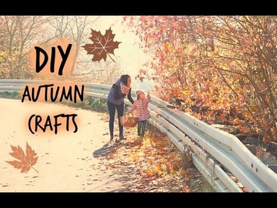 DIY beautiful Autumn.Fall crafts