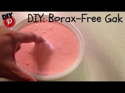 DIY: Borax-Free Gak. Oobleck  - So Much Fun - Science Experiment - Kids Will Love!