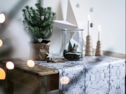 DIY: Christmas decoration in glass bottle by Søstrene Grene
