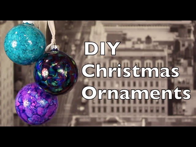 DIY Christmas Ornaments | How To Make Christmas Ornaments at Home