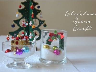 DIY Christmas Scene Decoration | Cheap & Easy Christmas Decor