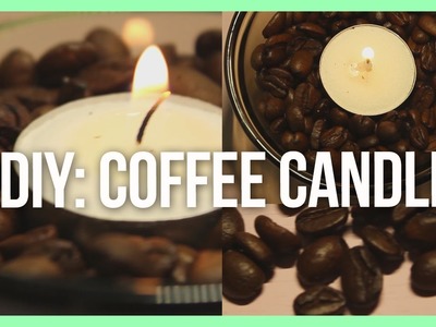 DIY:COFFEE CANDLE | BeautyInLights