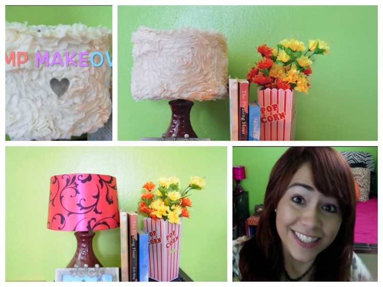 DIY | Cute & Girly Floral Lamp Shade ♥ Francheska