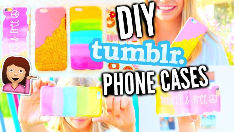 DIY Easy & Affordable Phone Cases For Summer And Back To School!