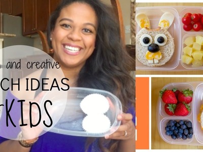 DIY fun + creative lunch ideas for toddlers and kids