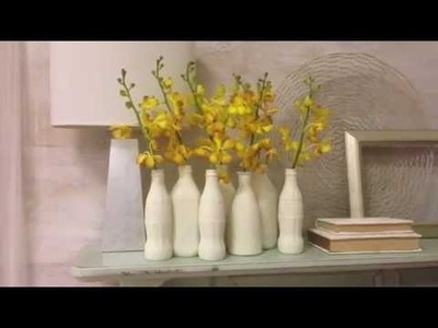 DIY Glass Bottle Vases