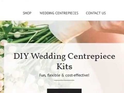DIY - How To Set Up A Garden Bird Cage Inspired Wedding Centrepiece or Party Table Decoration