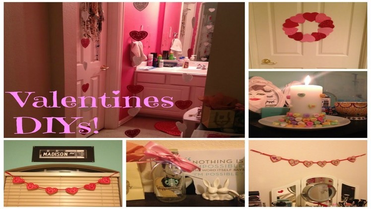 DIY & Inexpensive Valentines Day Decor!