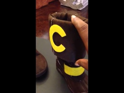 DIY Jake and the Neverland Pirate Shoe