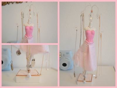 DIY Mannequin Jewelry Stand (Recycle your old Barbie)