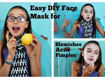 DIY Natural Face Masks & Scrubs to Treat Pimples, Blemishes, Acne | Make it Fancy | Fiona Frills