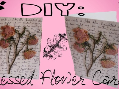 DIY: Pressed Flower Card