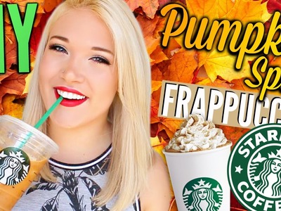 DIY Pumpkin Spice Frappuccino - Starbucks Inspired! | Cicily Boone