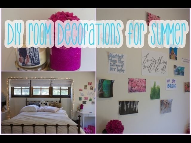 DIY: Room Decorations for the Summer!