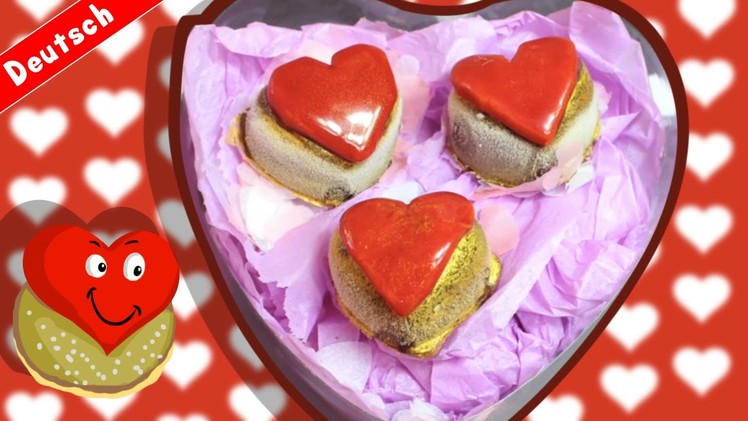 DIY Valentine's Day Treats & Gift Ideas | Homemade Chocolate Hearts | Schokoladenherzen