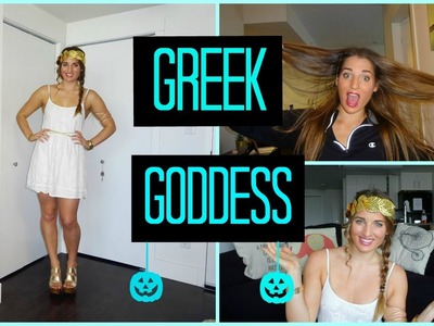 GRWM: Halloween - Greek Goddess. Toga Party DIY Costume!