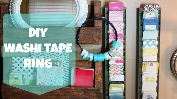 Help Mama Craft: DIY Washi Tape Ring