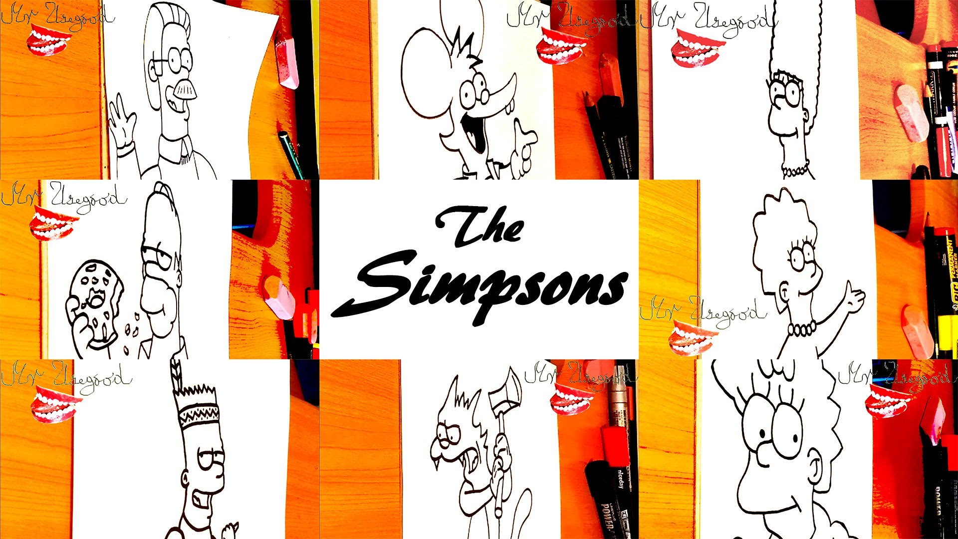 How To Draw The Simpsons Characters Step By Step Easy On Paper Draw Easy Stuff But Cool