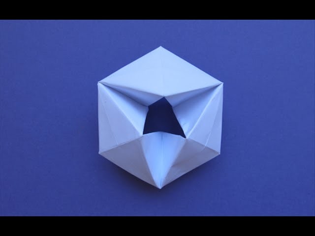 How to make a paper moving flexagon!!