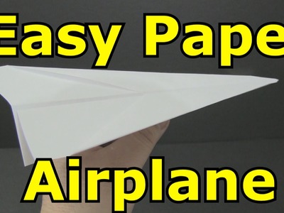 How to Make an Easy Paper Airplane for Beginners