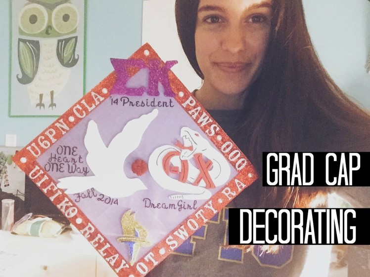 LIFE AS BINX: Grad Cap Decorating DIY
