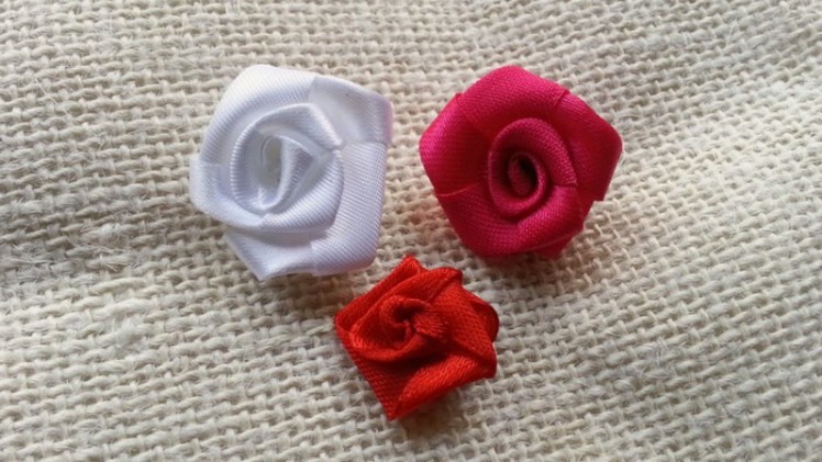 Make a Cute Ribbon Rose - DIY Crafts - Guidecentral