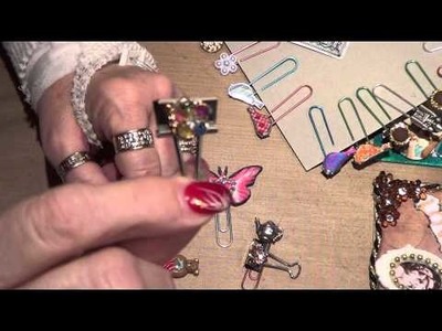 Paper clips, atc cards, tag projects