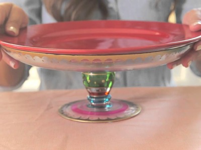 Pier 1 Imports: DIY Tiered Cake Stand