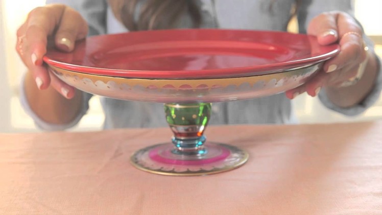 Pier 1 Imports: DIY Tiered Cake Stand
