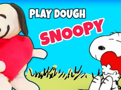 Play Doh Creations | Learn how to make Play Doh Snoopy | Easy DIY Play-Doh FUN | The Peanuts Movie