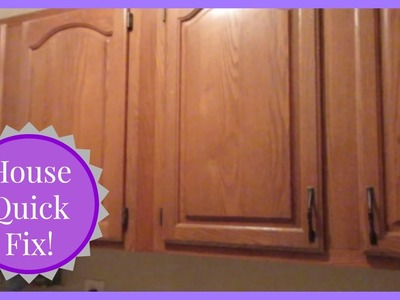 Quick Fix DIY House Update! Cabinet Pull Handles!