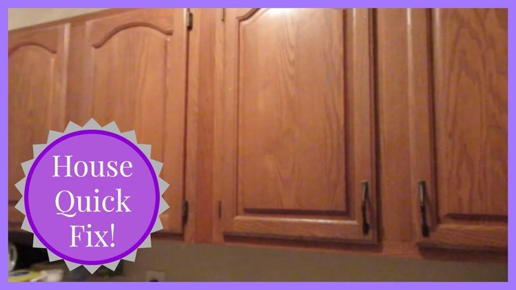 Quick Fix DIY House Update! Cabinet Pull Handles!
