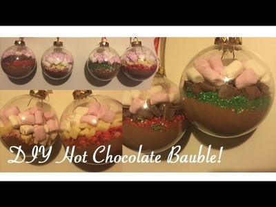 VLOGMAS 6 | DIY Hot Chocolate Bauble Gift!