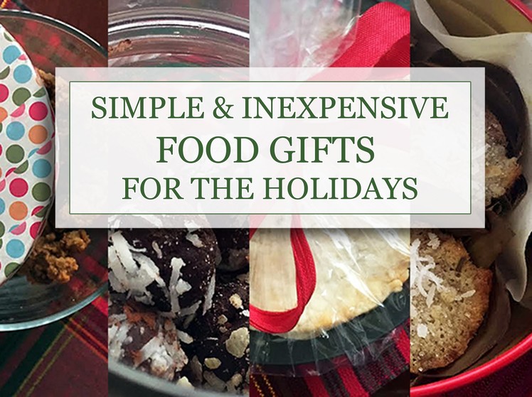 D.I.Y. Food Gifts for the Holidays