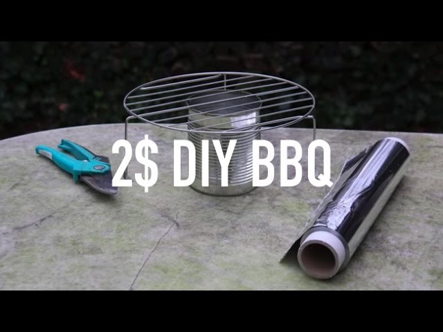DIY: BBQ OUT OF A CAN