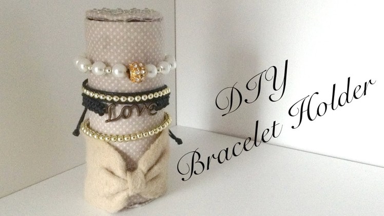 DIY Bracelet Holder Let´s Organize