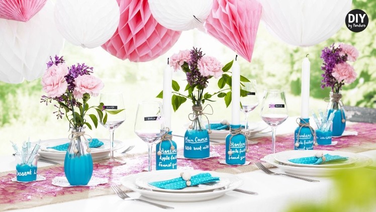 DIY by Panduro: Summer tablescapes