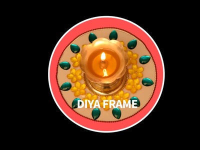 DIY : Diya Frame | Simple Diwali Diyas | Diyas Decoration