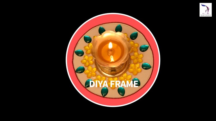 DIY : Diya Frame | Simple Diwali Diyas | Diyas Decoration