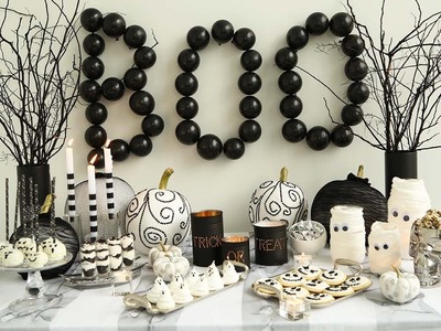 DIY Halloween Tablescape: Collab with The Domestic Geek