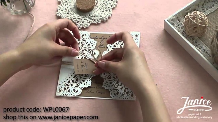 DIY Laser-cut Invite to Matches Multi Themes - JanicePaper