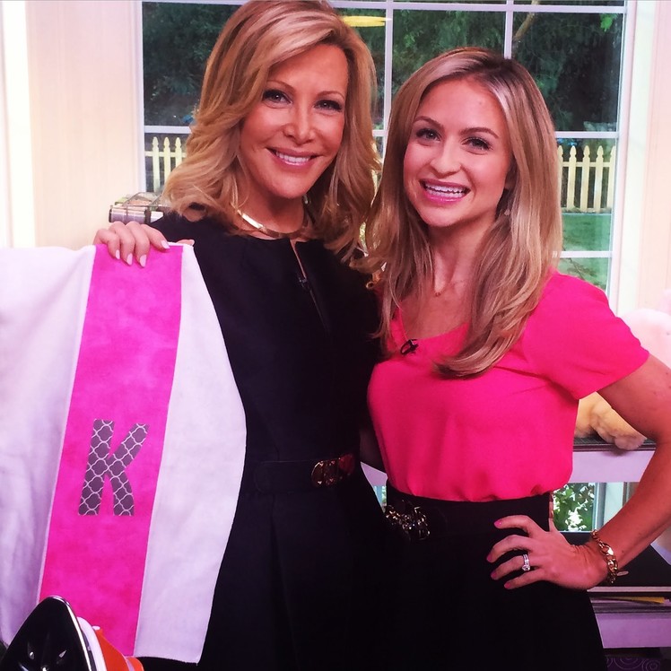 DIY No Sew Burp Cloths on The Hallmark Channel's Home and Family
