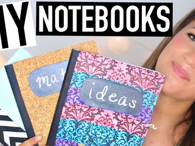 DIY Notebooks For Back To School + Giveaway!