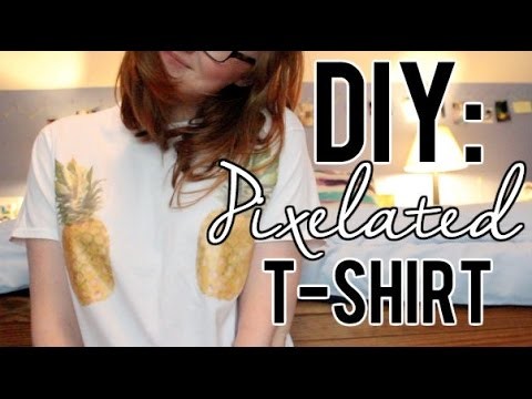 DIY | Pixelated T-Shirt