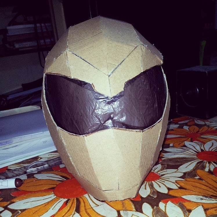 #DIY Power Rangers Mask Helmet - Part 1