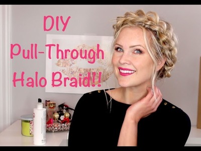 DIY Pull-Through Halo Braid!!