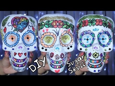 DIY Sugar Skull Decor | #DIYwithJhoy
