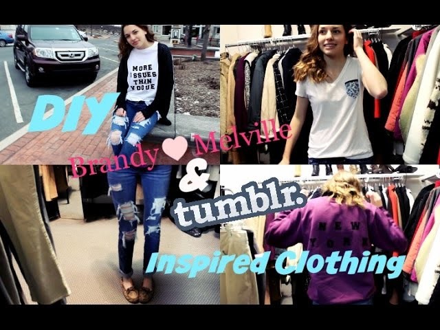 DIY Tumblr.Brandy Melville Inspired Clothing