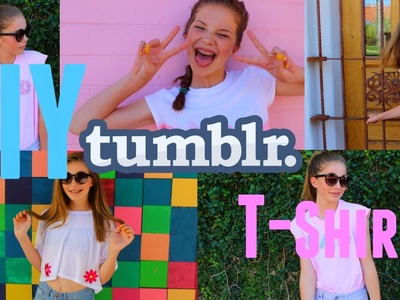DIY Tumblr Inspired T-shirts!